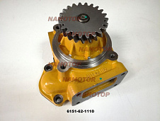 Помпа водяная KOMATSU 6D125, 6151-62-1110. 6151-62-1100, 6151-62-1102, 6151-62-1104. 6154-61-1100. 6154-61-1101. 6154-61-1102. 6151-62-1201